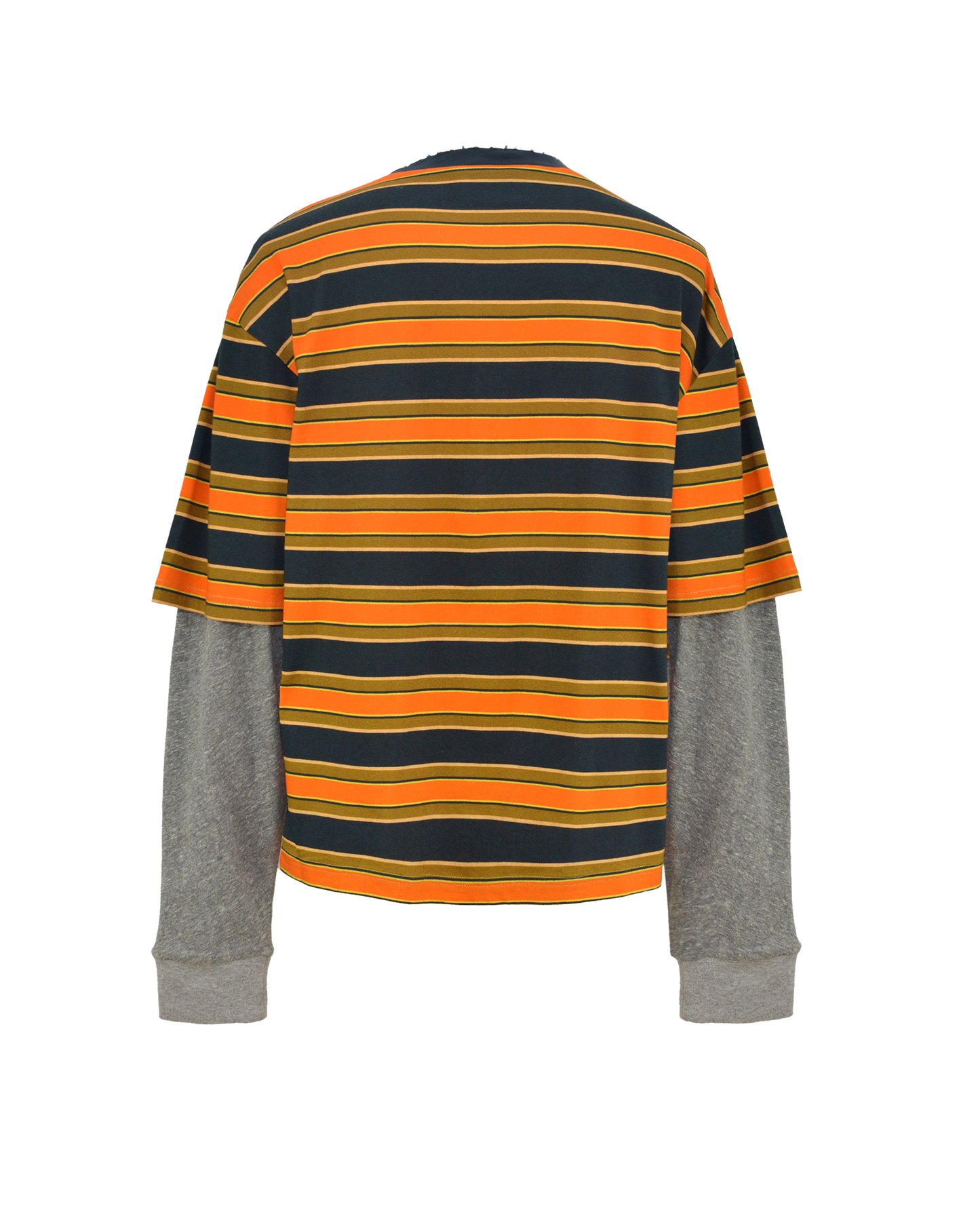 SKATER TEE - ORANGE STRIPES