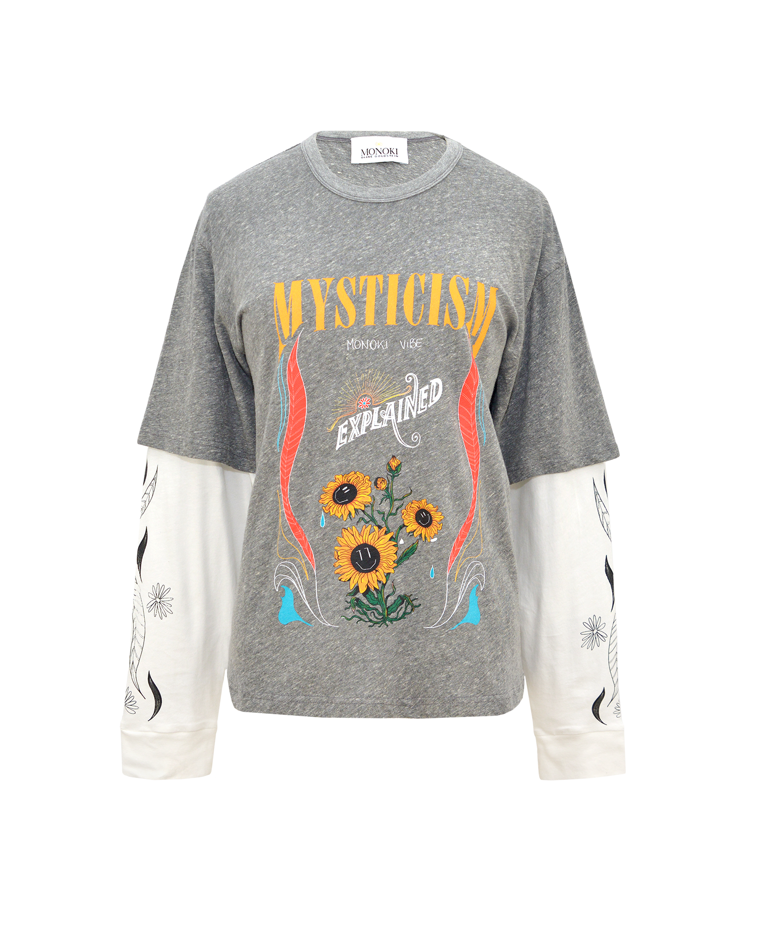 SKATER TEE - GREY
