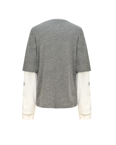 SKATER TEE - GREY