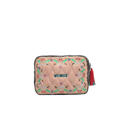 VENUS BIG POUCH - NUDE RED