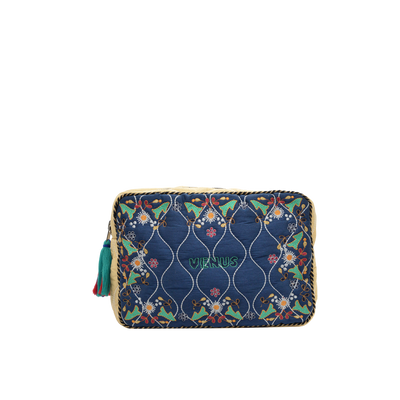 VENUS BIG POUCH - PUMPKIN NAVY