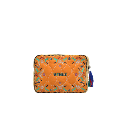 VENUS BIG POUCH - PUMPKIN NAVY