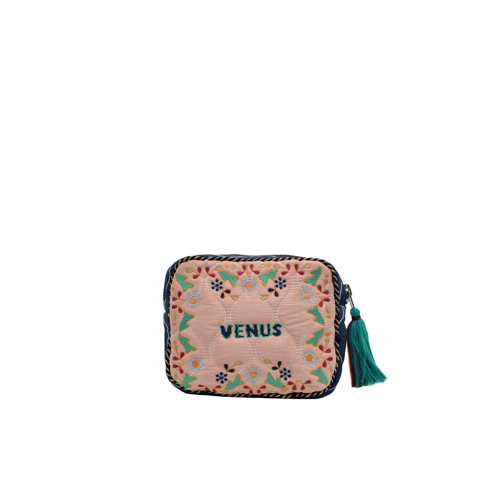 VENUS TEEN POUCH - BABY PINK/ CYAN