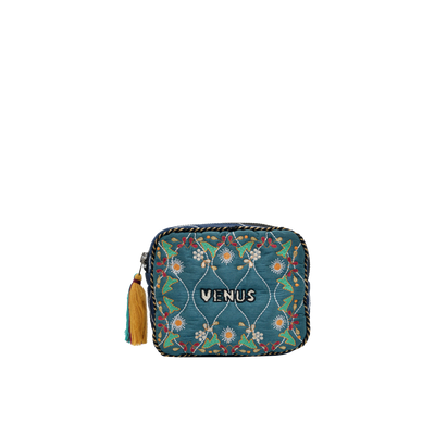 VENUS TEEN POUCH - BABY PINK/ CYAN