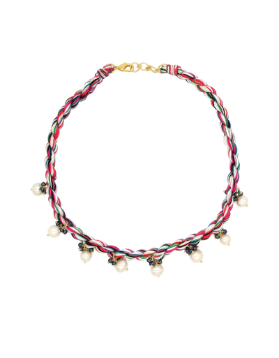 PEARL JAM NECKLACE - PINK