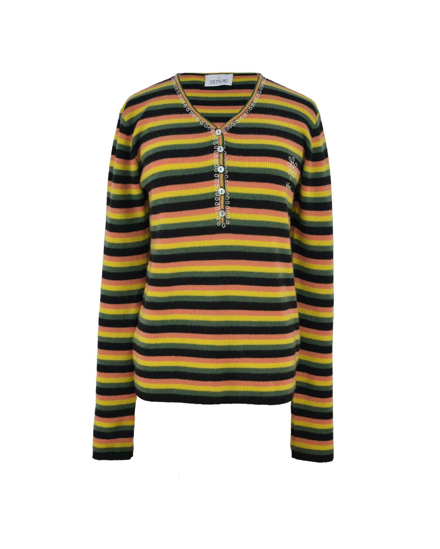 CUTIE SWEATER - GREEN YELLOW