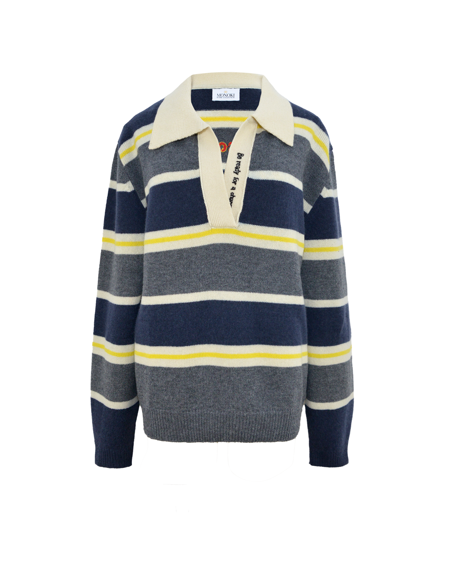 POLO SWEATER - NAVY