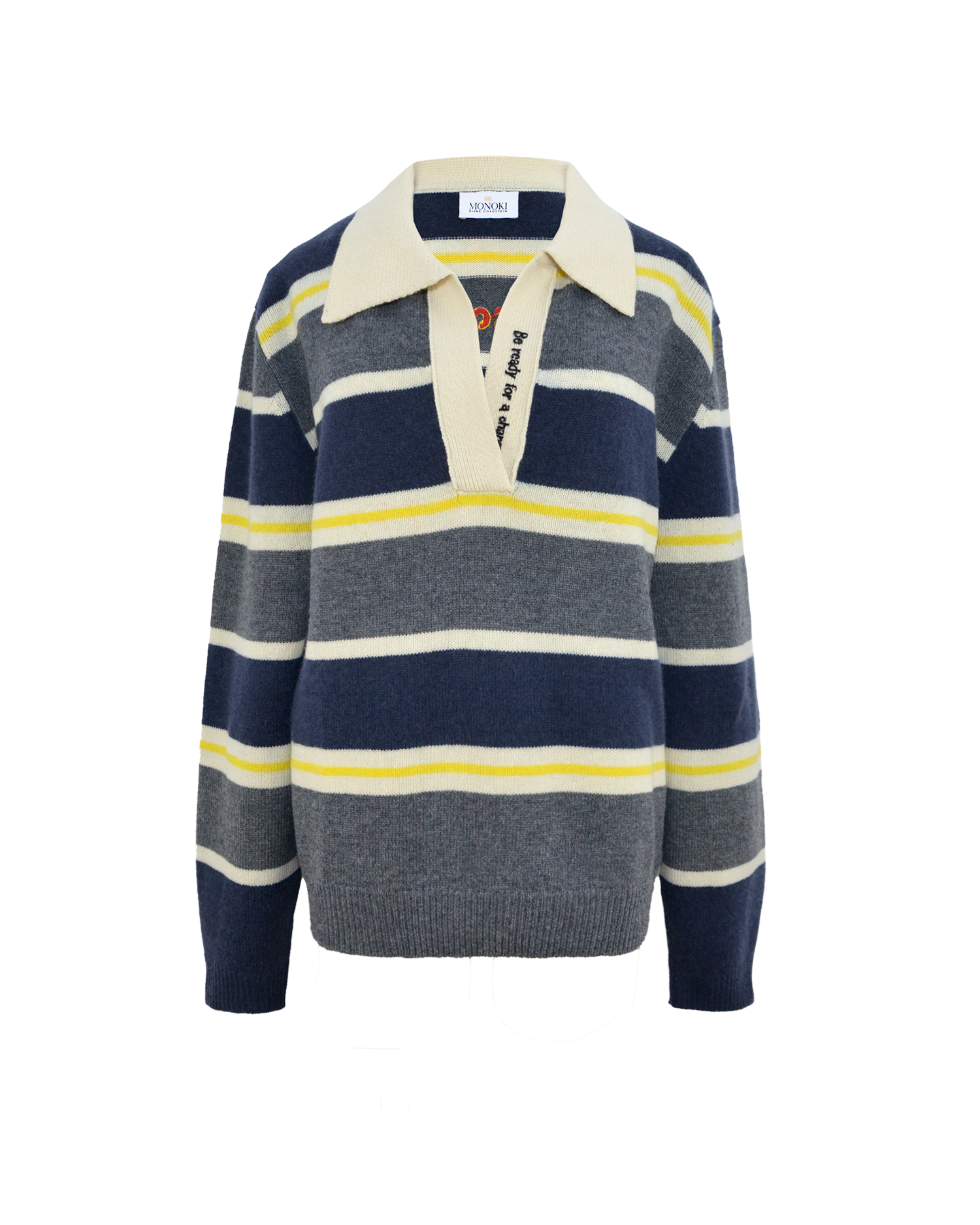 POLO SWEATER - NAVY