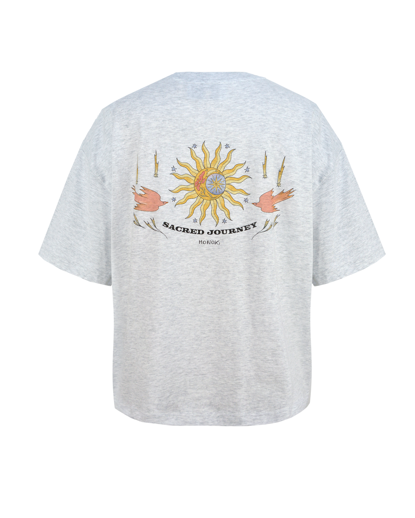 NEW BEGINNINGS TEE - GREY