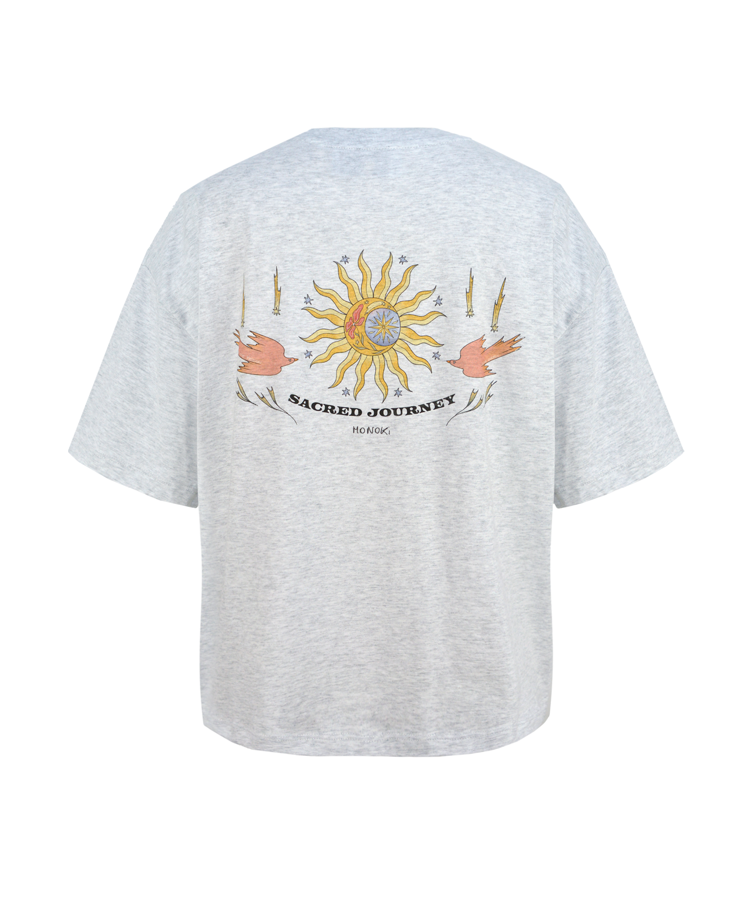 NEW BEGINNINGS TEE - GREY