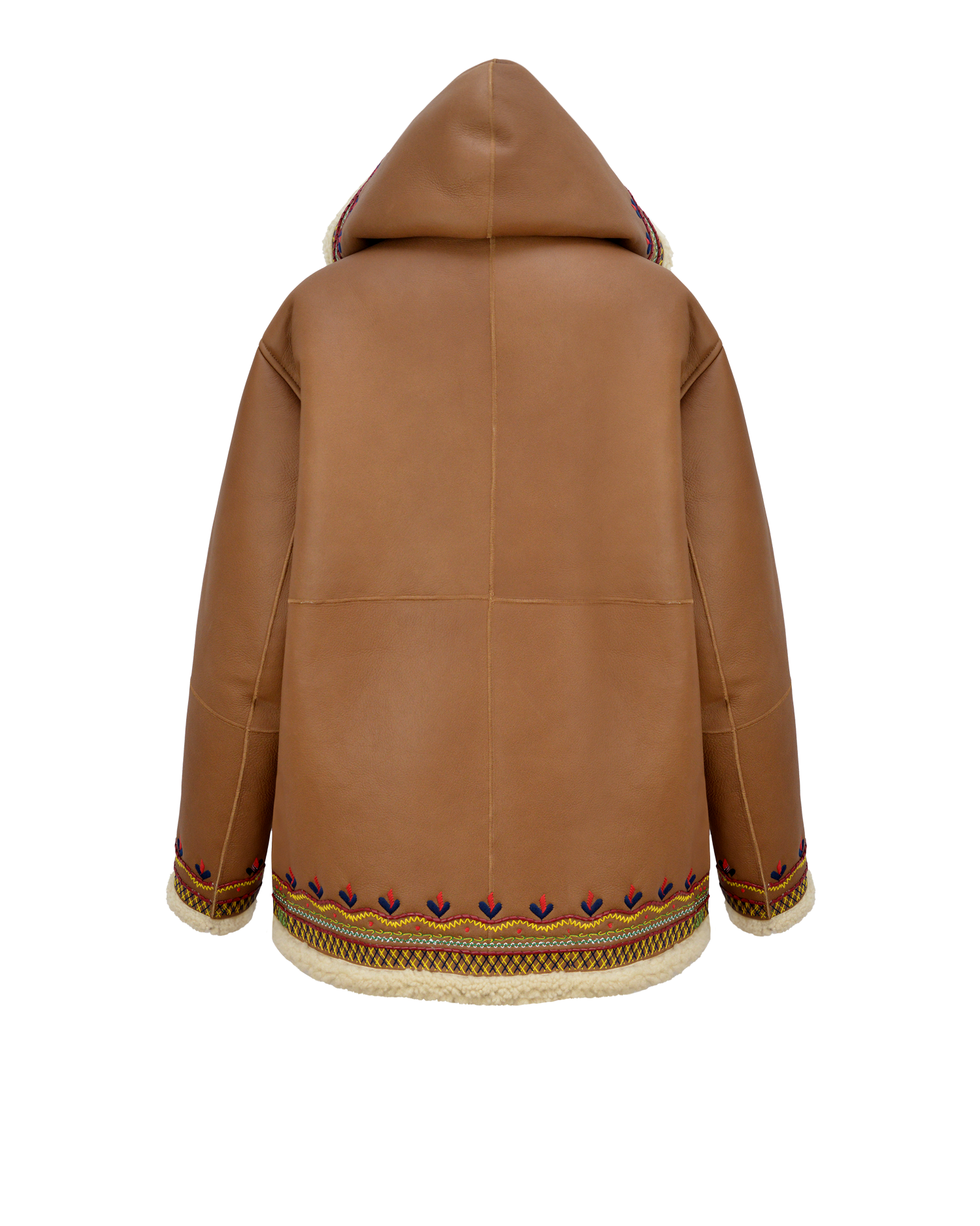 MAVERICK JACKET LONG - CAMEL