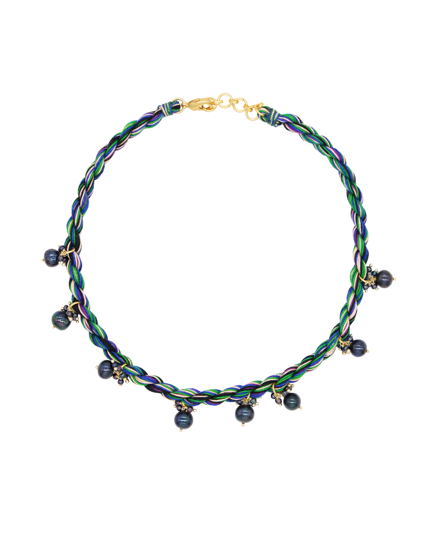 PEARL JAM NECKLACE - BLACK