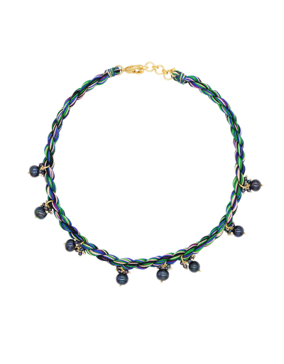 PEARL JAM NECKLACE - BLACK