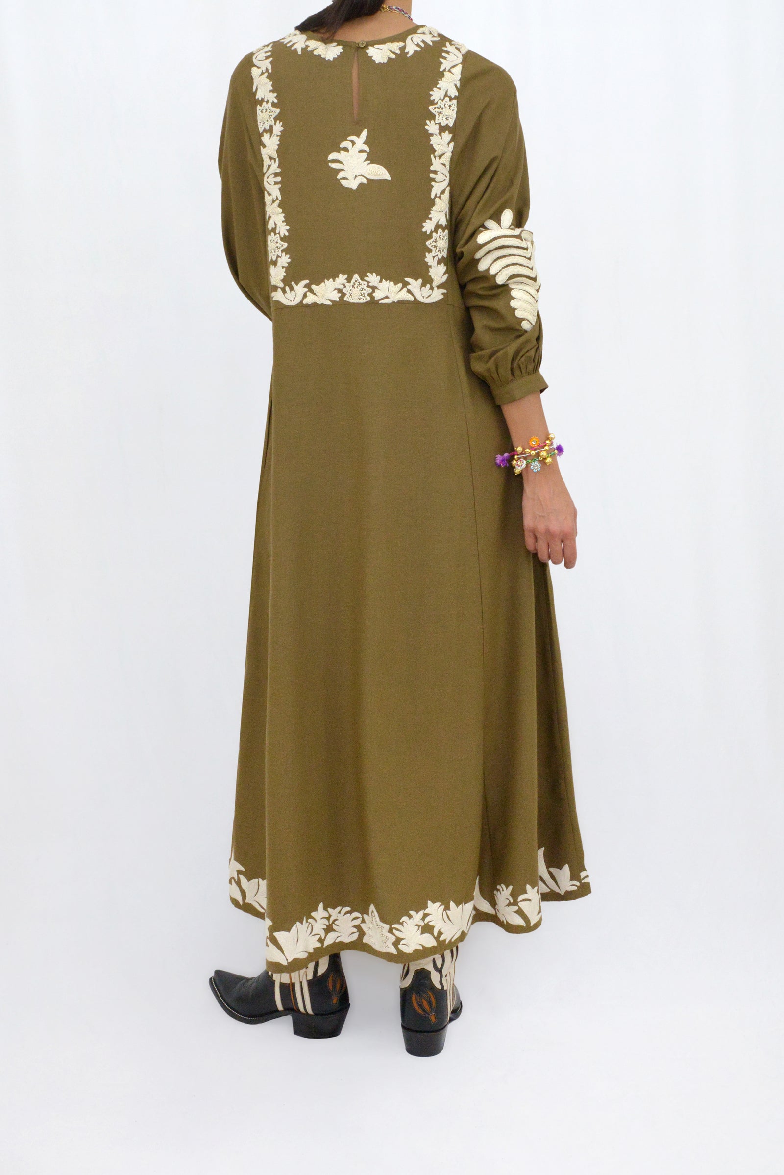 MACHA DRESS - KHAKI