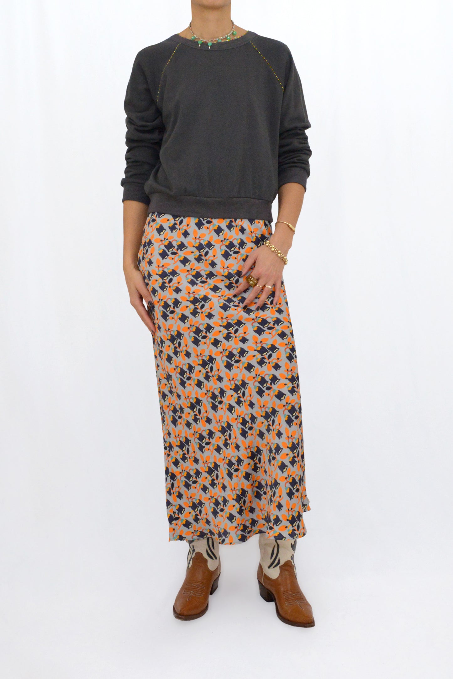 WINTER LIV DRESS - TULIP PRINT