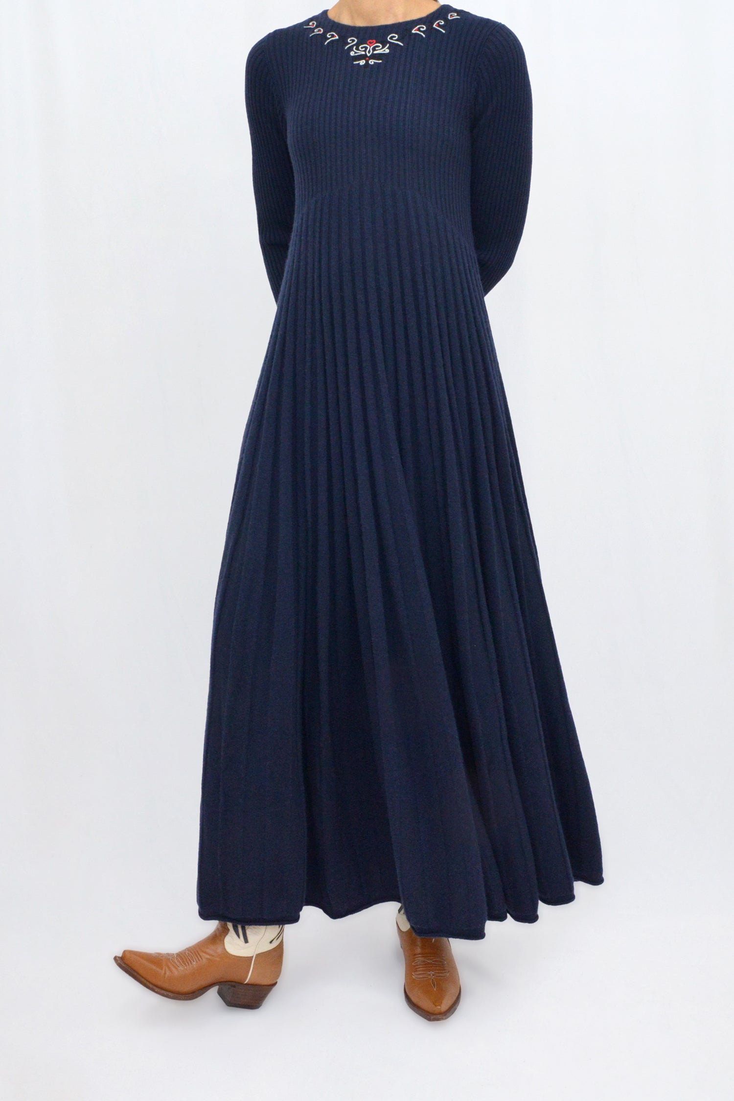 SANTI DRESS - NAVY