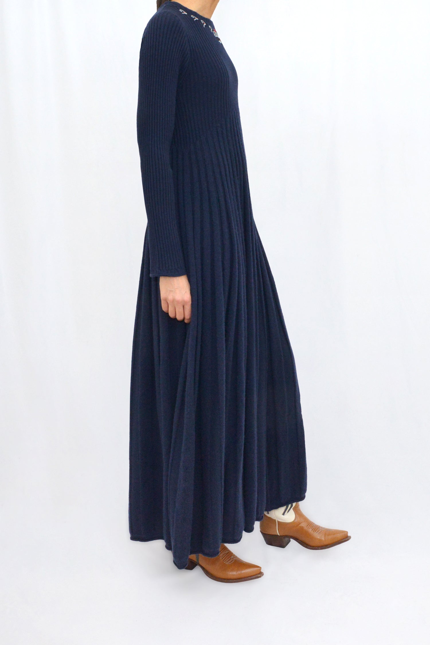 SANTI DRESS - NAVY