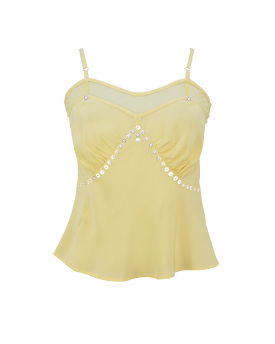 LULLABY TOP - YELLOW