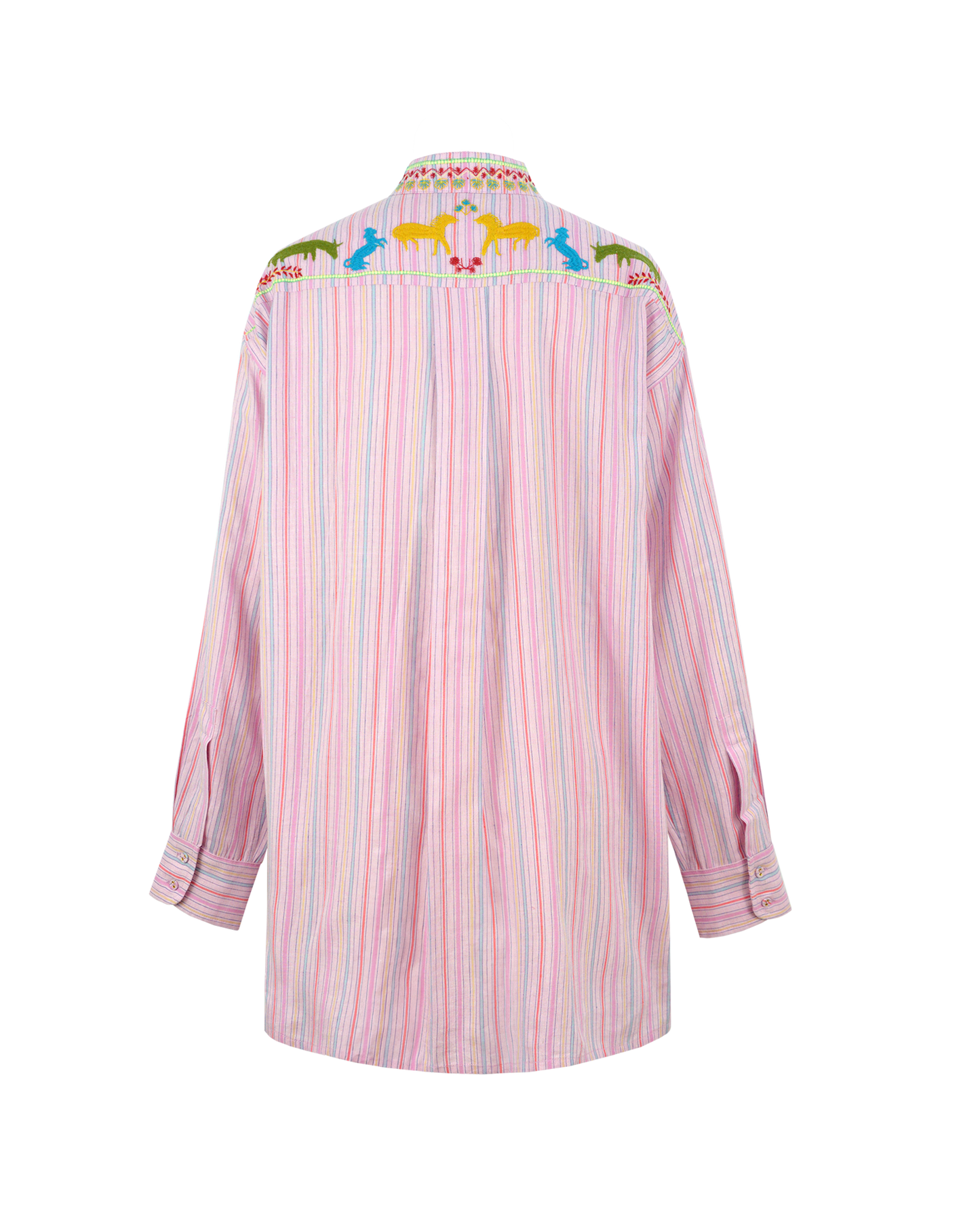 EMPOWER SHIRT - PINK STRIPES
