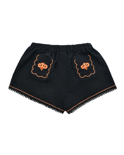OLGA SHORTS - BLACK