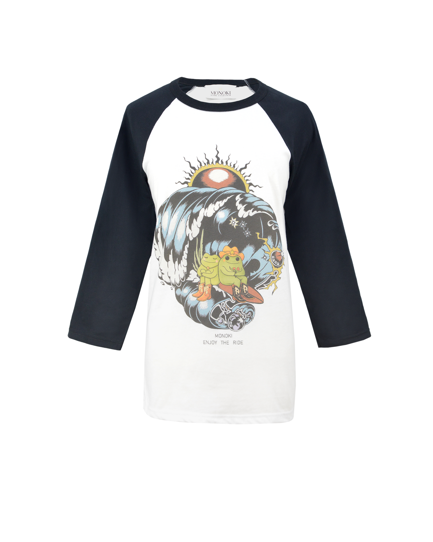 WAVES - BASEBALL TEE