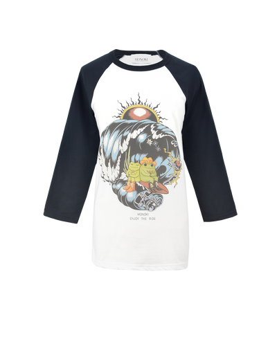 WAVES - BASEBALL TEE