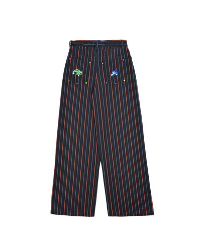 VEGAS PANTS - NAVY/ ORANGE
