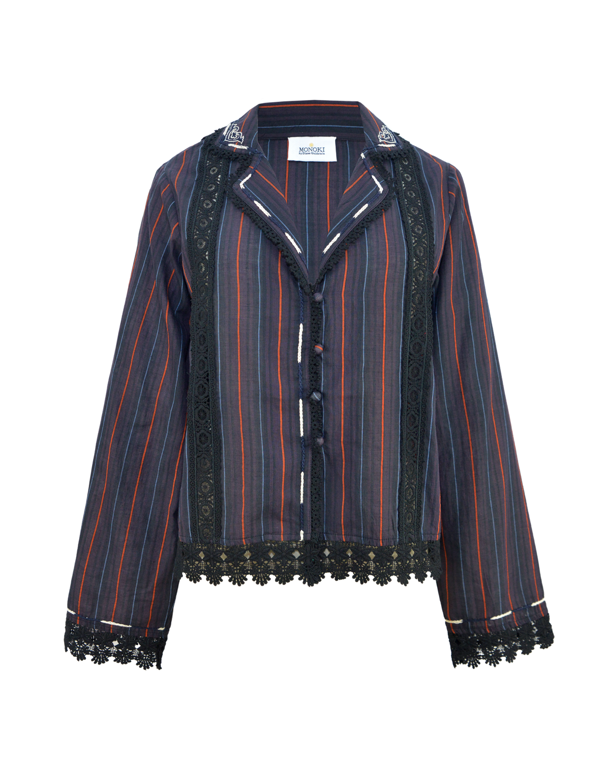 GLORIA SHIRT - BLACK