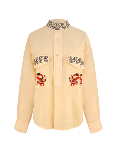 MIRAGE SHIRT - NUDE