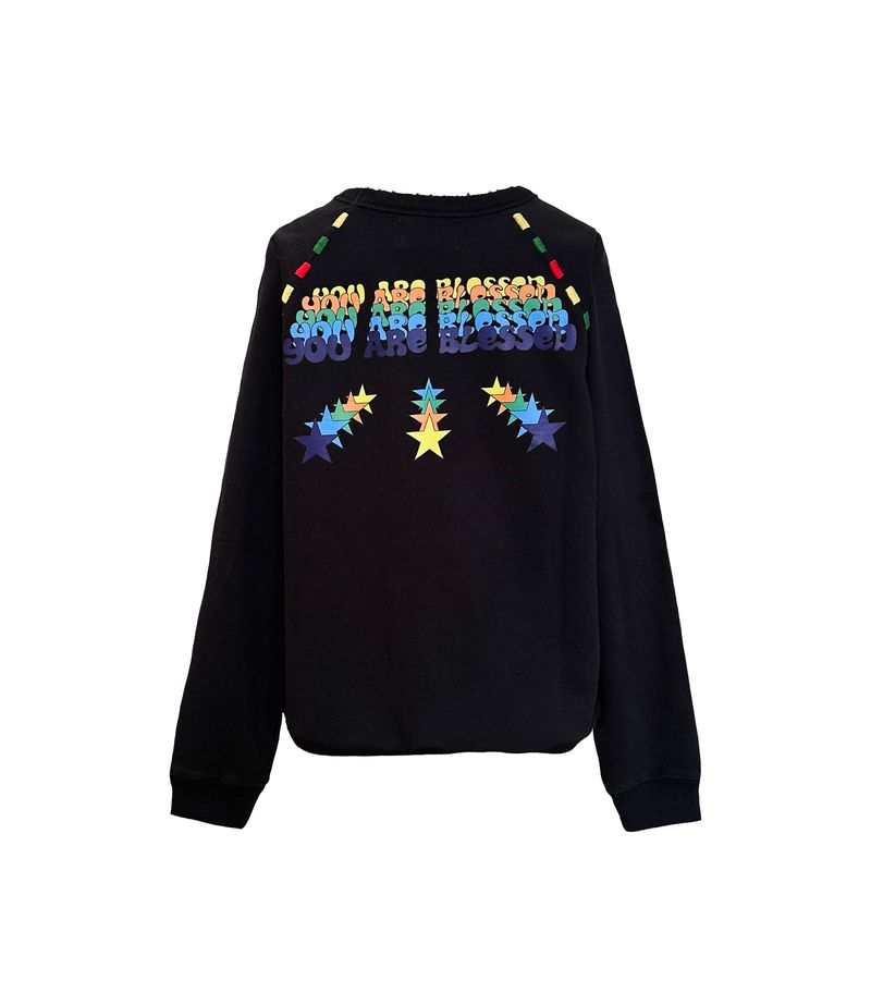 BLESSED BLACK SWEATSHIRT