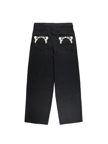 BRONCO PANTS - BLACK