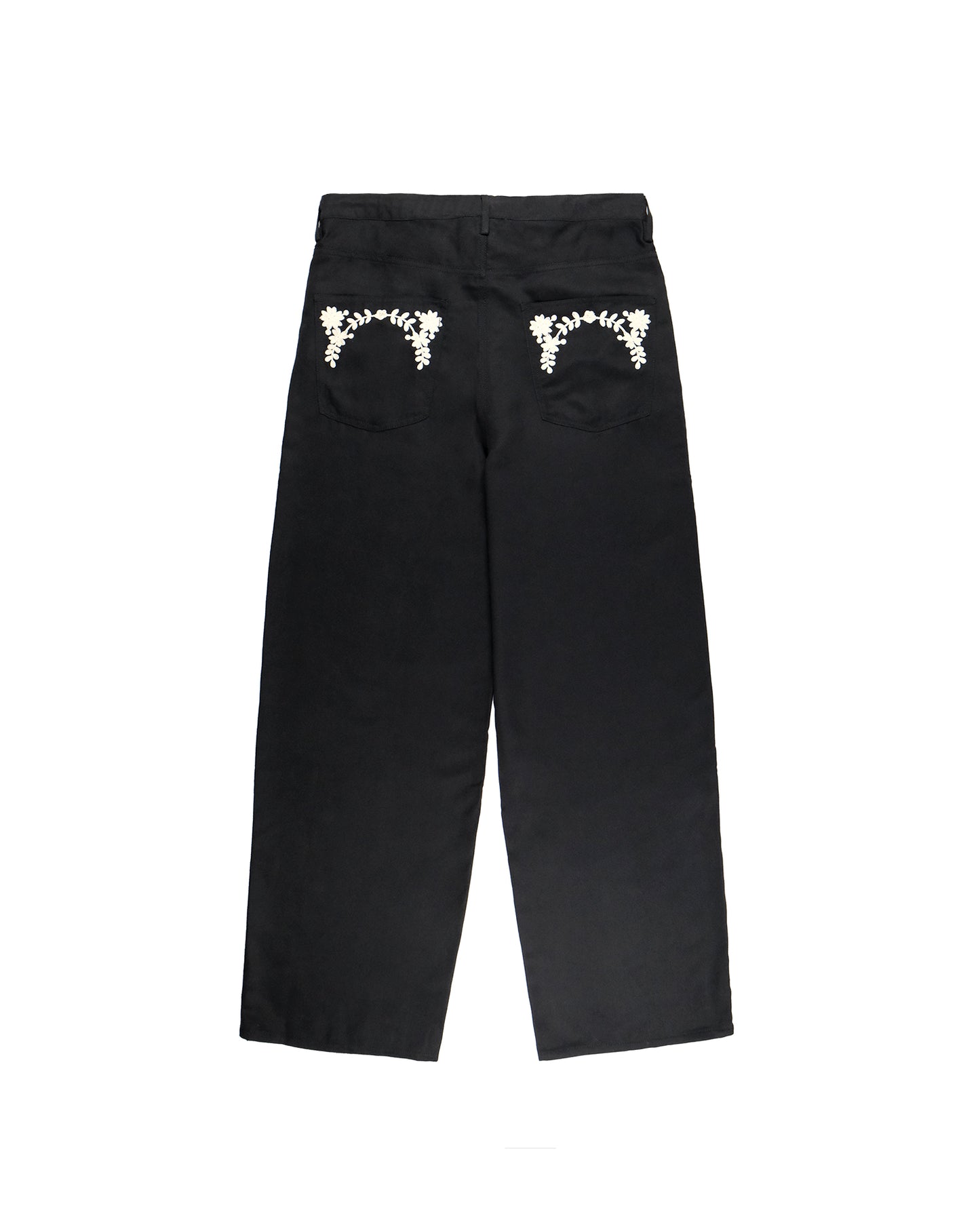 BRONCO PANTS - BLACK