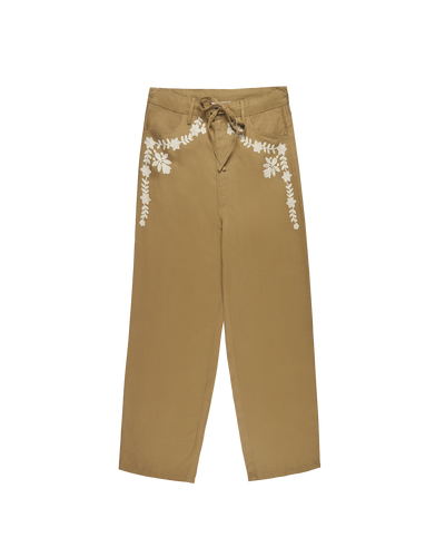 BRONCO PANTS - CAMEL