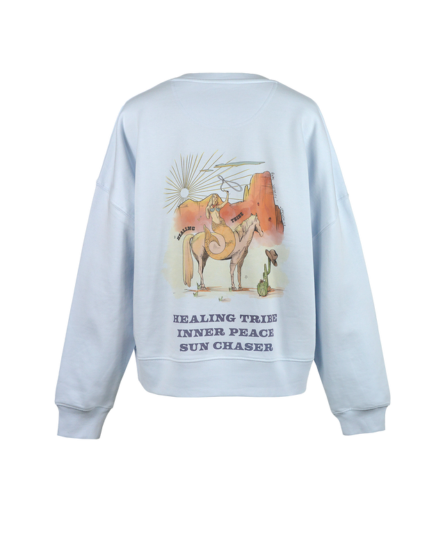 CANYON SWEATSHIRT - ICE BLUE