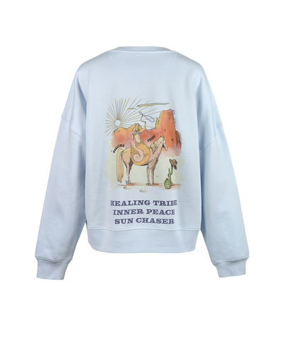 CANYON SWEATSHIRT - ICE BLUE