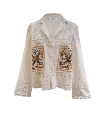 CARMEN OFF WHITE SHIRT