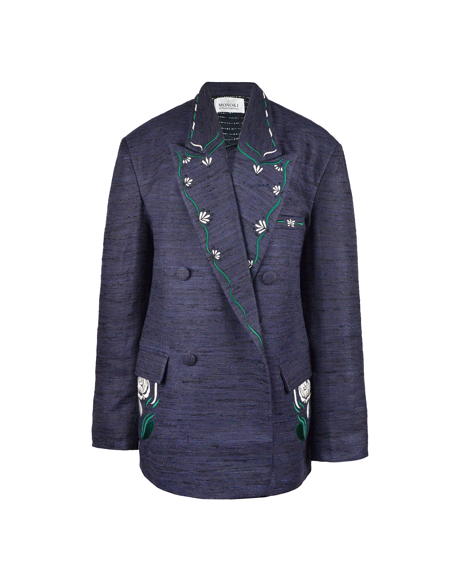CHLOE BLAZER JACKET - NAVY