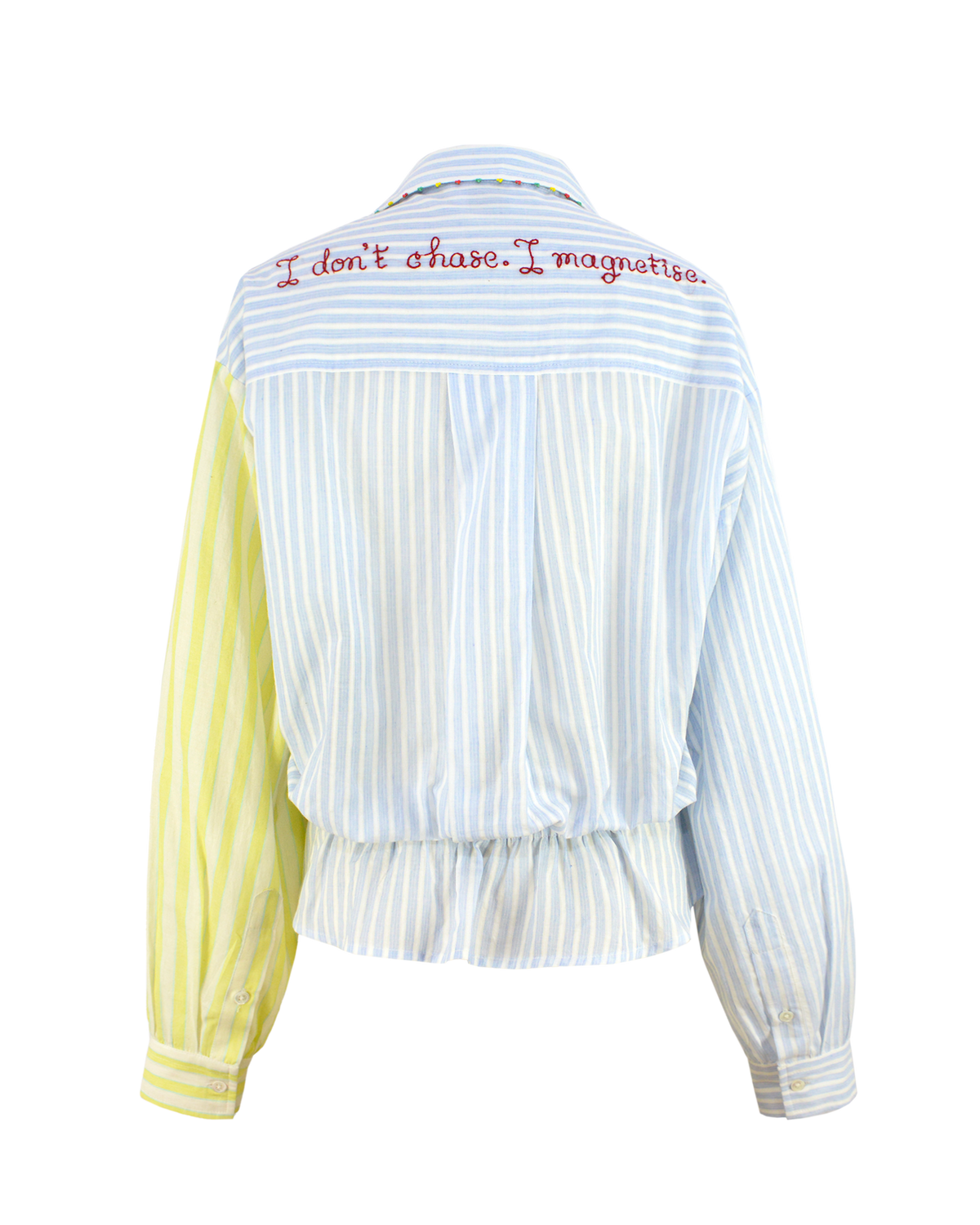 CLIFF SHIRT - YELLOW/ BLUE