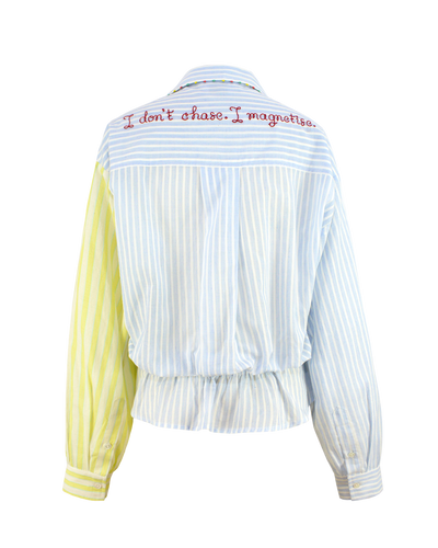 CLIFF SHIRT - YELLOW/ BLUE