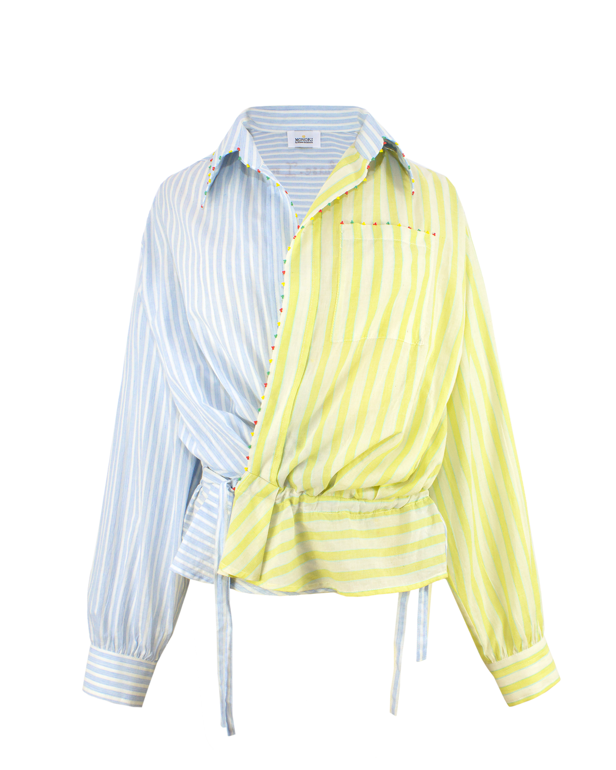 CLIFF SHIRT - YELLOW/ BLUE