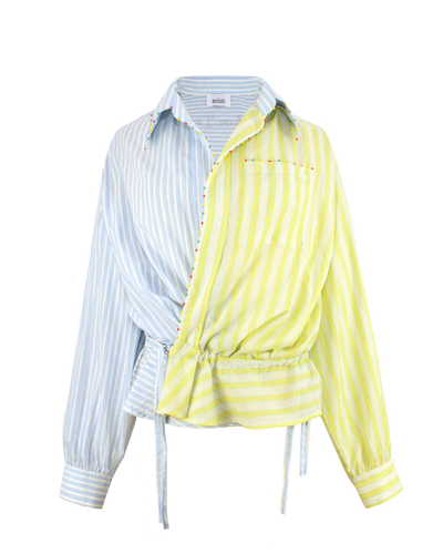 CLIFF SHIRT - YELLOW/ BLUE
