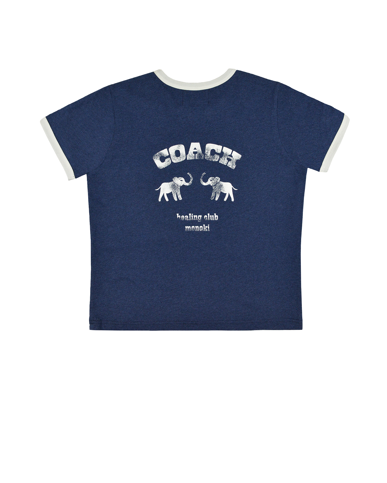 COACH TEE- NAVY