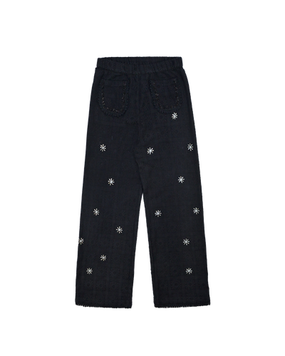CRYSTAL PANTS - BLACK