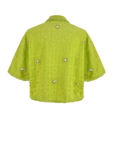 CRYSTAL SHIRT - GREEN