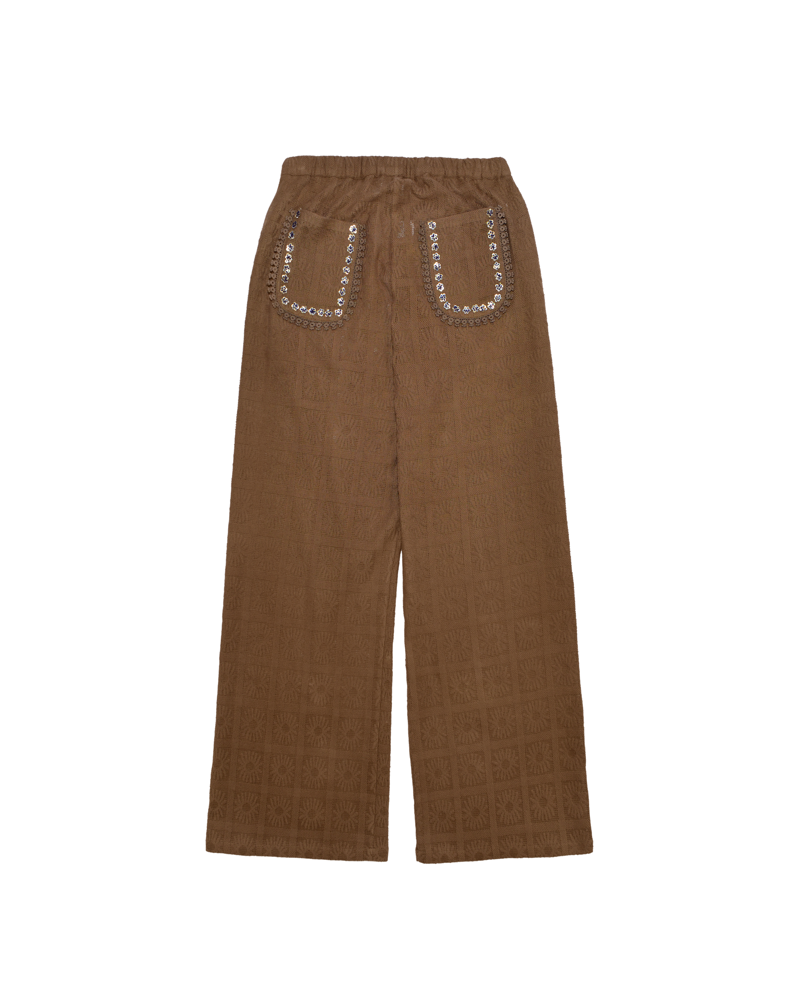 CRYSTAL PANTS - BROWN