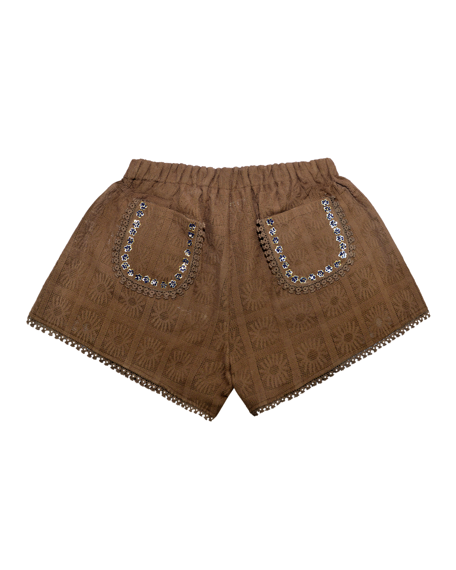 CRYSTAL SHORTS - BROWN
