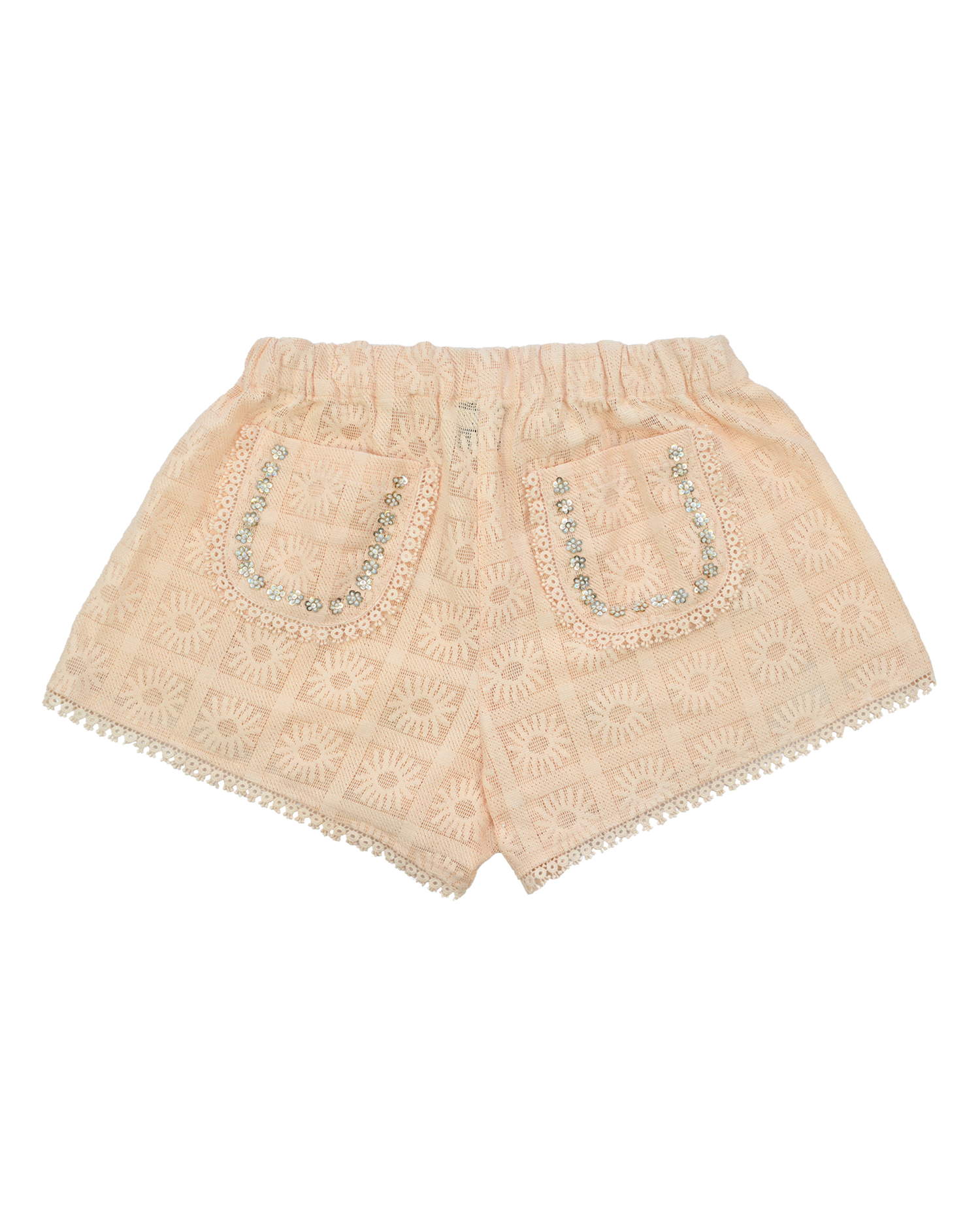 CRYSTAL SHORTS - NUDE