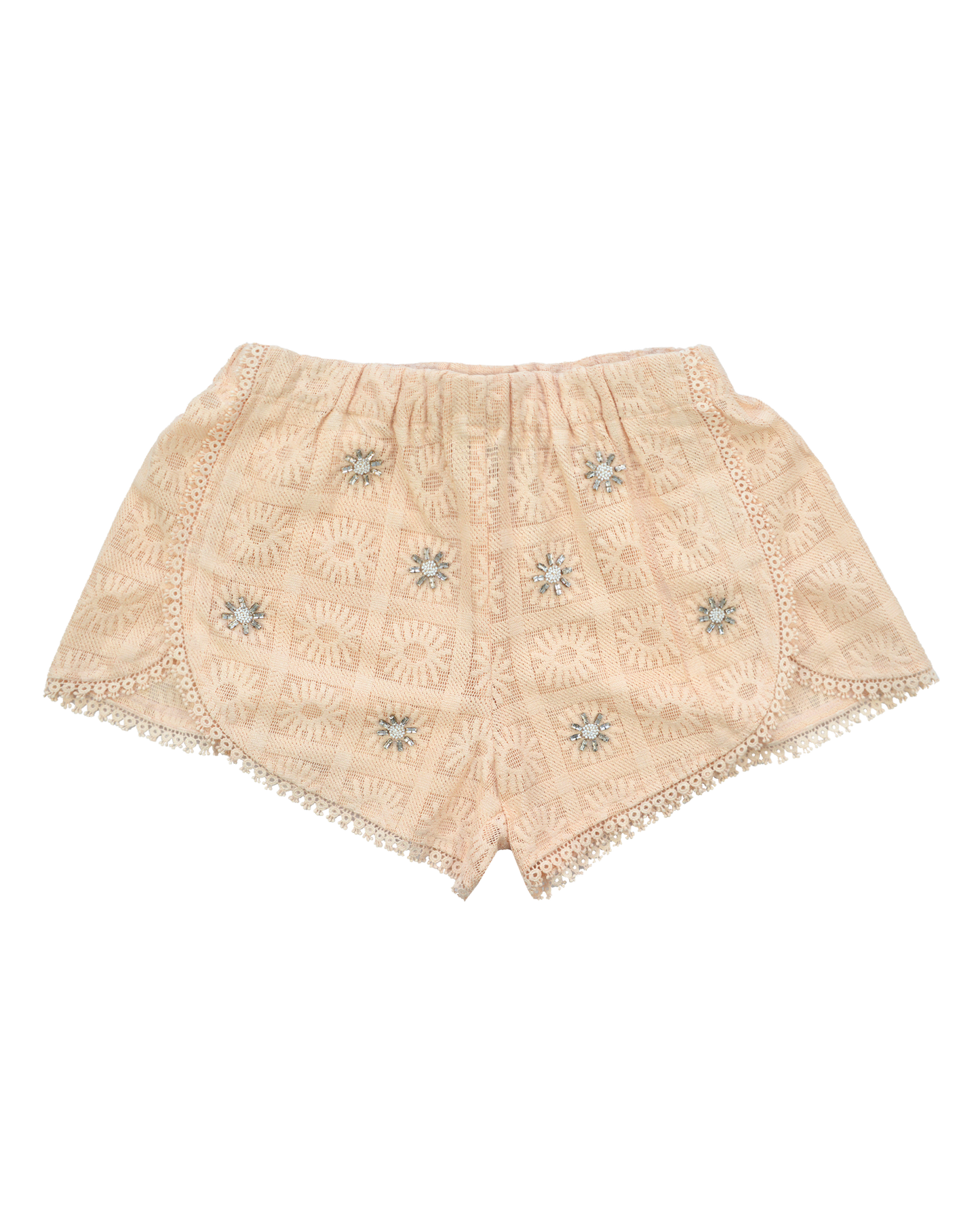 CRYSTAL SHORTS - NUDE