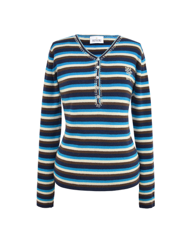 CUTIE SWEATER - BLUE/ NAVY