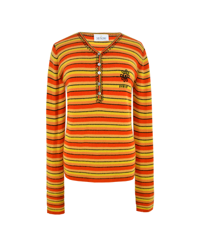 CUTIE SWEATER - ORANGE/ YELLOW